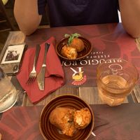 Suppli  at Rifugio Romano in Rome