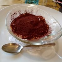 Tiramisu at Rifugio Romano in Rome