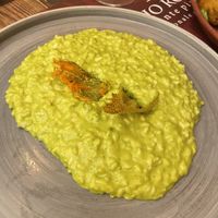 Vegan risotto  at Rifugio Romano in Rome