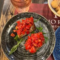 BRUSCHETTA AL POMODORO at Rifugio Romano in Rome