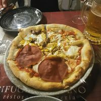 Vegan capriccisa at Rifugio Romano in Rome