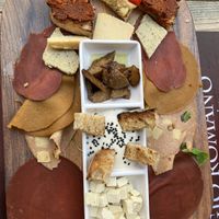 Tagliere vegan  at Rifugio Romano in Rome