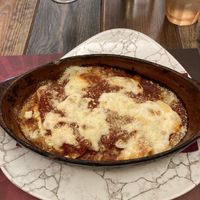 Bubbling hot cannelloni stuffed with beyond meat! Sooo good   at Rifugio Romano in Rome