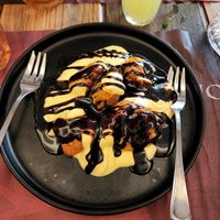 Profiteroles at Rifugio Romano in Rome