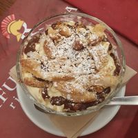 Sbriciolata custard at Rifugio Romano in Rome