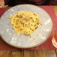 Carbonara at Rifugio Romano in Rome