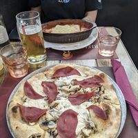 Pizza and Cannelloni at Rifugio Romano in Rome