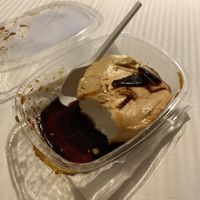Caramel and sea salt cheesecake  at Rifugio Romano in Rome