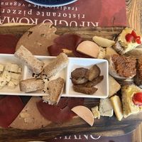 Tagliere formaggi e salumi Vegan   at Rifugio Romano in Rome