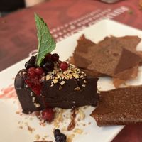 Chocolate cake   at Rifugio Romano in Rome