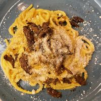 Carbonara  at Rifugio Romano in Rome