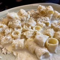 cacio e pepe  at Rifugio Romano in Rome