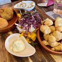 antipasti plate  at Rifugio Romano in Rome