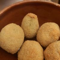 Olive ascolane at Rifugio Romano in Rome