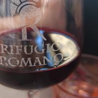 Vino Montepulciano at Rifugio Romano in Rome