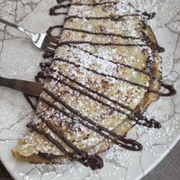 Crépe Nutella  at Rifugio Romano in Rome