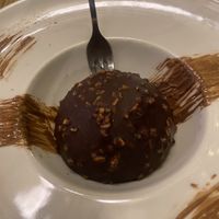 A dessert that was good  at Rifugio Romano in Rome