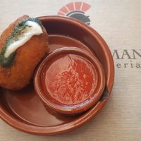 Supplì at Rifugio Romano in Rome