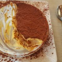 Tiramisù at Rifugio Romano in Rome