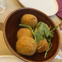 Olive ascolane   at Rifugio Romano in Rome