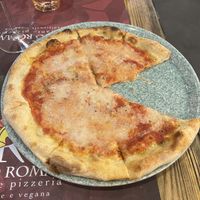 Vegan Margarita Pizza  at Rifugio Romano in Rome