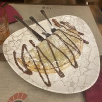 Nutella crepe  at Rifugio Romano in Rome