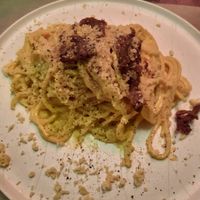 Carbonara at Rifugio Romano in Rome