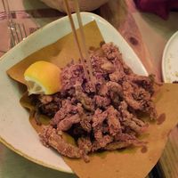 Mushroom Calamari at Rifugio Romano in Rome