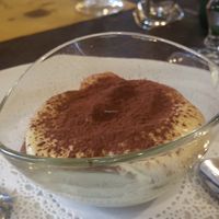 Tiramisu  at Rifugio Romano in Rome