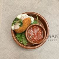 Suppli   at Rifugio Romano in Rome