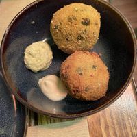 Arancini   at Rifugio Romano in Rome