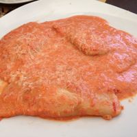 Tofu ravioli  at Rifugio Romano in Rome