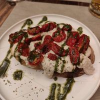 Bruschettone at Rifugio Romano in Rome