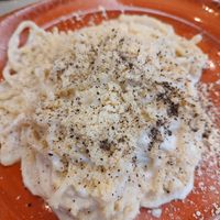 Cacio de pepe at Rifugio Romano in Rome