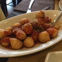 Pizza dumplings at Rifugio Romano in Rome