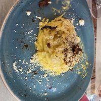 Vegan Carbonara, strong taste might not be for everyone  at Rifugio Romano in Rome