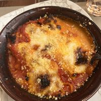 Cannelloni (roll stuffed baked pasta with vegan bolognese)  at Rifugio Romano in Rome