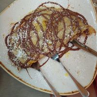 Crepe at Rifugio Romano in Rome