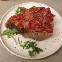 Bruschetta at Rifugio Romano in Rome