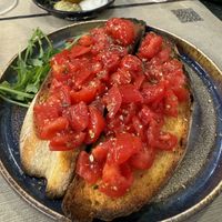 Bruschetta Pomodoro   at Rifugio Romano in Rome