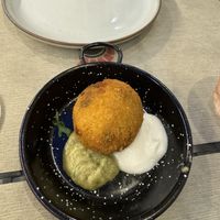 Arancini   at Rifugio Romano in Rome