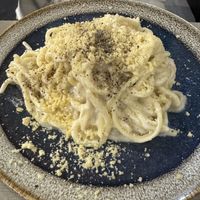 Cacio e pepe   at Rifugio Romano in Rome