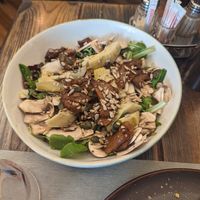 Seitan sallad at Rifugio Romano in Rome