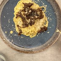 Carbanara  at Rifugio Romano in Rome