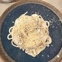 Tonnarello cacio e Pepe   at Rifugio Romano in Rome