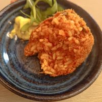 Arancina di mare at Rifugio Romano in Rome