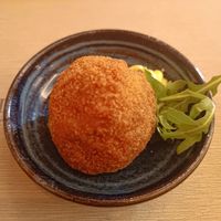 Arancina di mare at Rifugio Romano in Rome