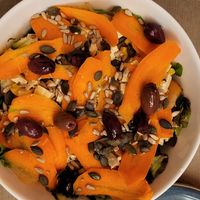 Salad at Rifugio Romano in Rome