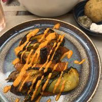 Grilled vegetables  at Rifugio Romano in Rome