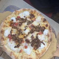 La Bomba pizzaa  at Rifugio Romano in Rome